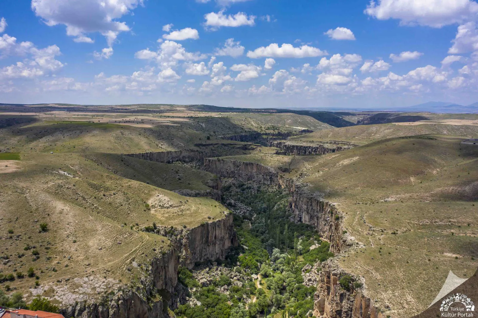 Ihlara Valley canyon in southern Cappadocia