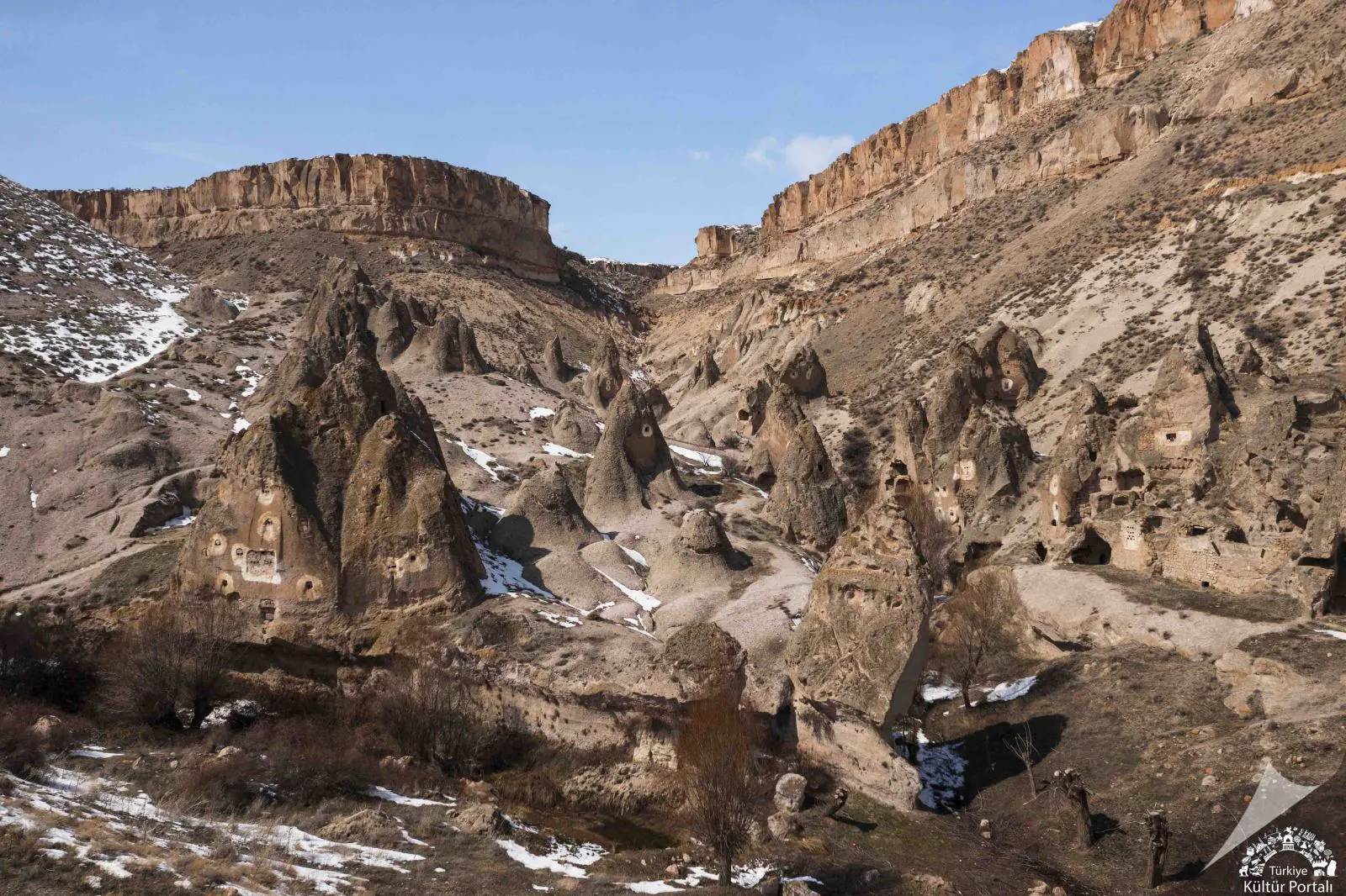 Ancient stone churches in Soğanlı Valley
